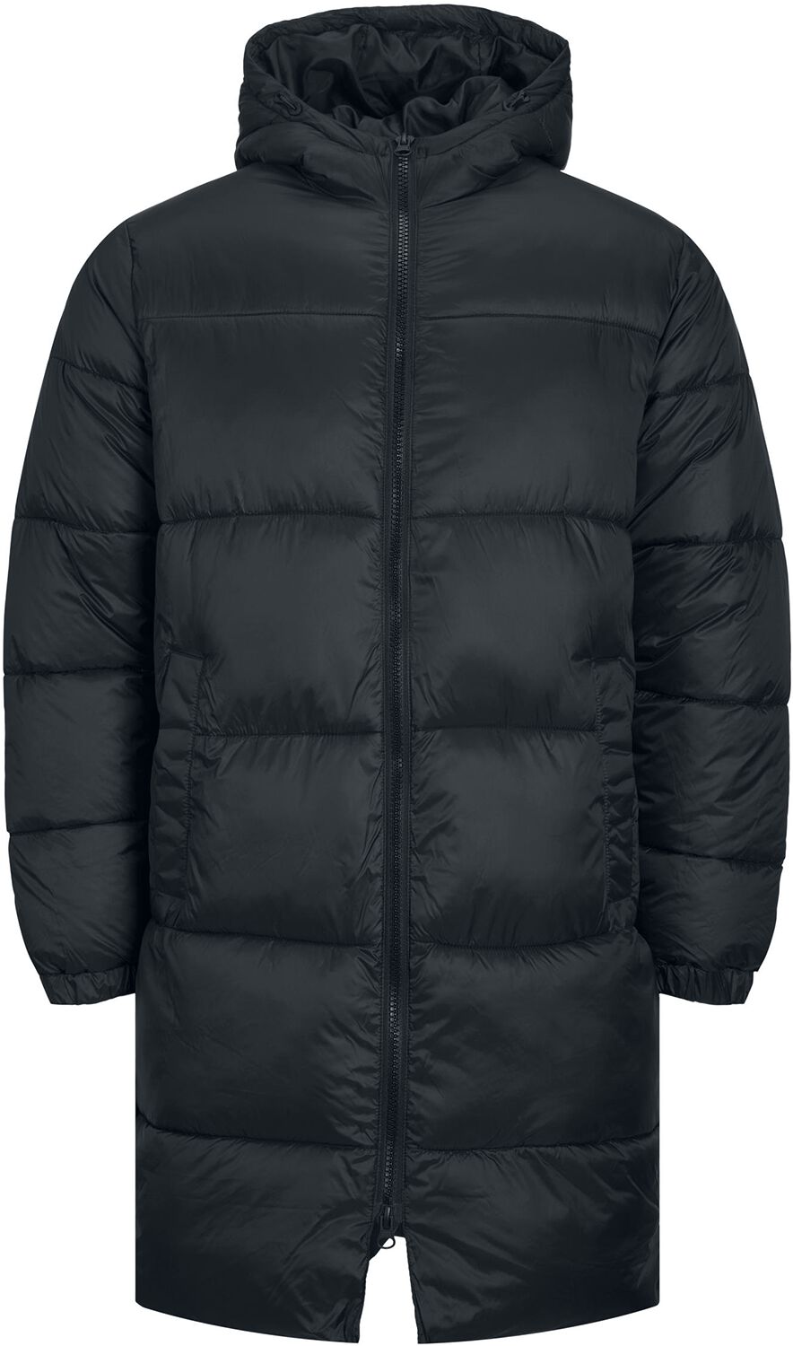 Levně Produkt Dlouhá, prošívaná bunda PKTSSA Marius Zimní bunda černá