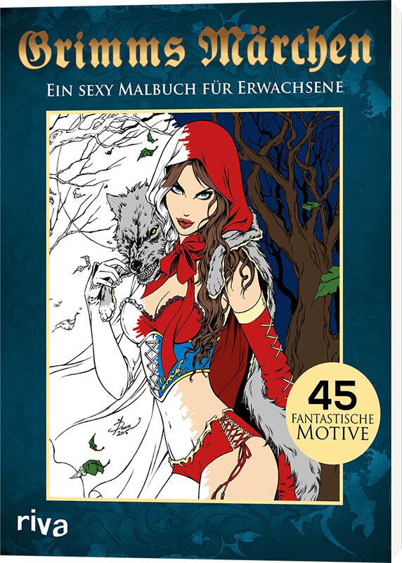 Grimms Märchen Ein sexy Malbuch für Erwachsene