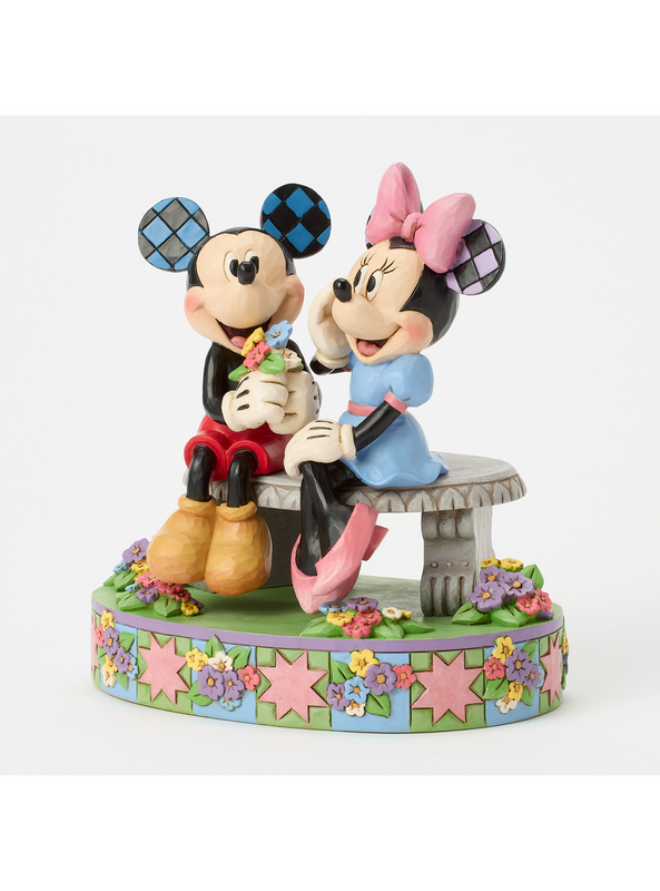 0028399484720 - Mickey & Minnie on spring bench Sammelfiguren multicolor 0028399484720 - Mickey & Minnie on spring bench Sammelfiguren multicolor