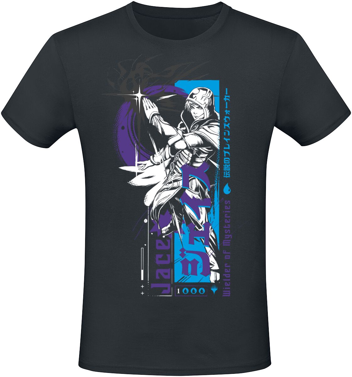 Magic: The Gathering – Gaming T-Shirt – Jace – S bis XXL – für Männer – Größe S – schwarz – EMP exklusives Merchandise! Magic: The Gathering – Gaming T-Shirt – Jace – S bis XXL – für Männer – Größe S – schwarz – EMP exklusives Merchandise!