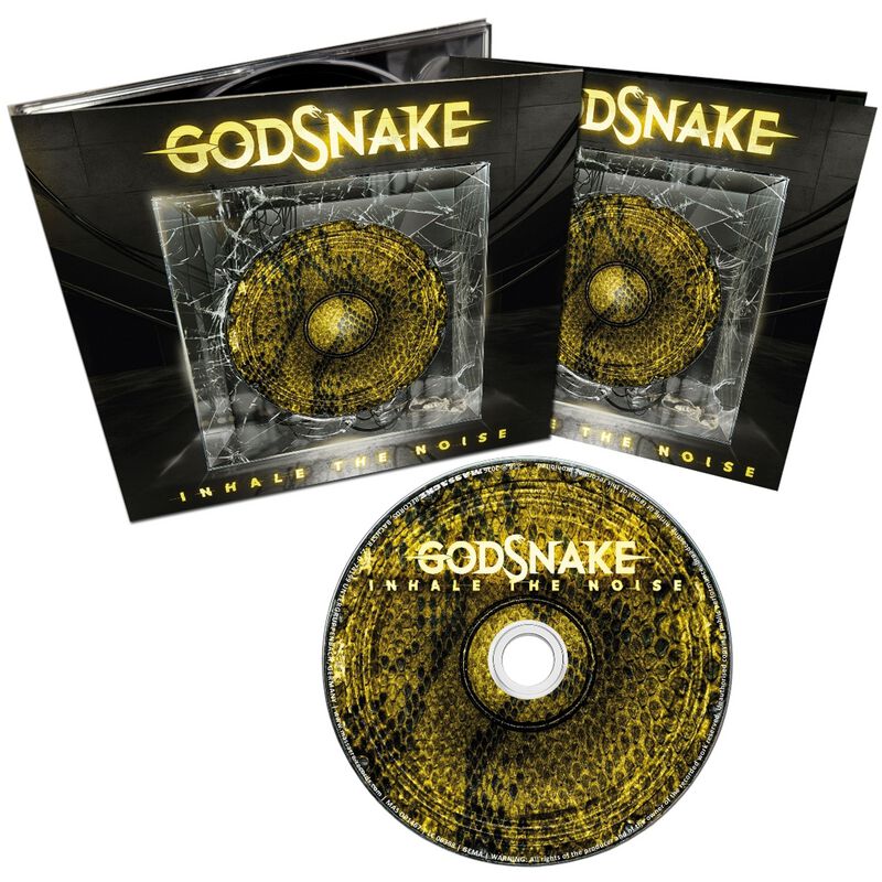 Godsnake Inhale the noise CD multicolor