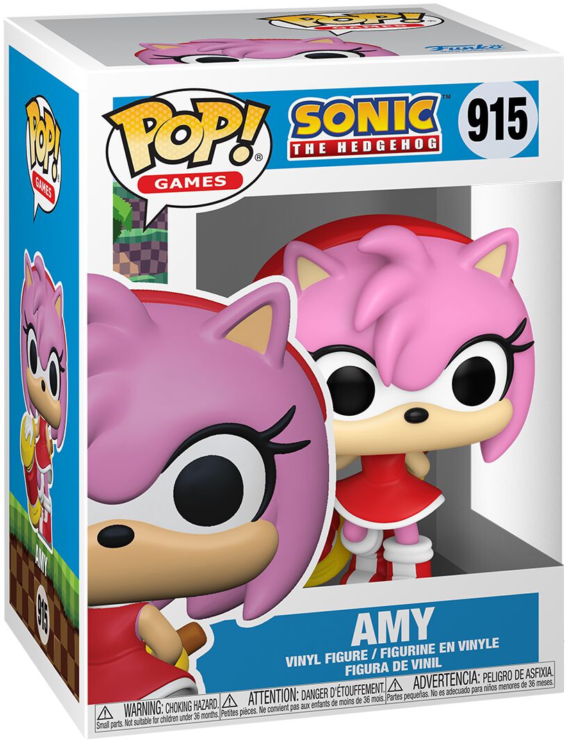 Levně Sonic The Hedgehog Vinylová figurka č.915 Amy Sberatelská postava standard