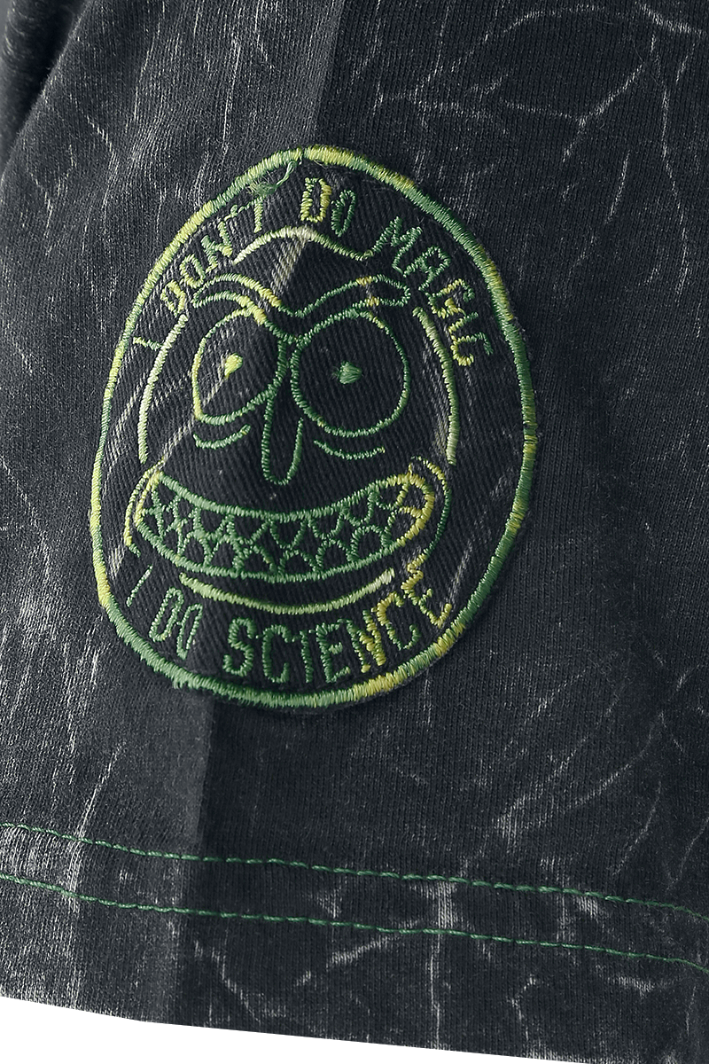 Rick And Morty Pickle Rick T-Shirt schwarz