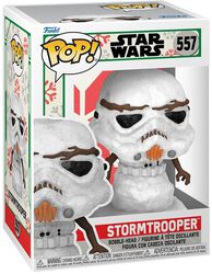 Holiday - Snowman Stormtrooper Vinyl Figur 557, Star Wars, Funko Pop!