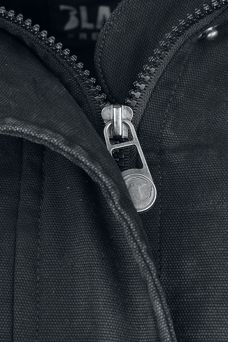 Thumbnail - Black Premium by EMP Ladies Field Jacket Winterjacke dunkelgrau in XXL