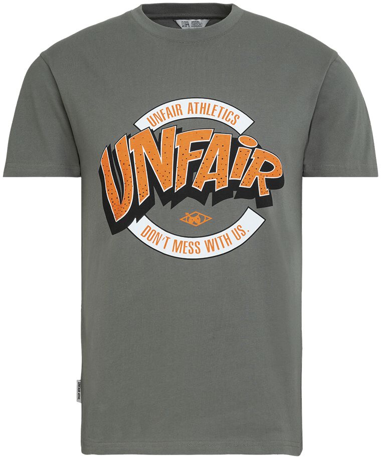 Unfair Athletics Animals T-Shirt T-Shirt anthrazit in XXL