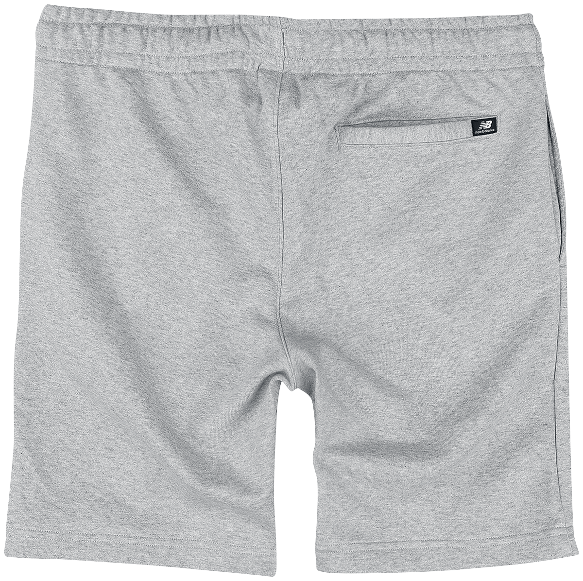 New Balance NB ESSENTIALS STACKED LOGO FLEECE SHORT Short grau