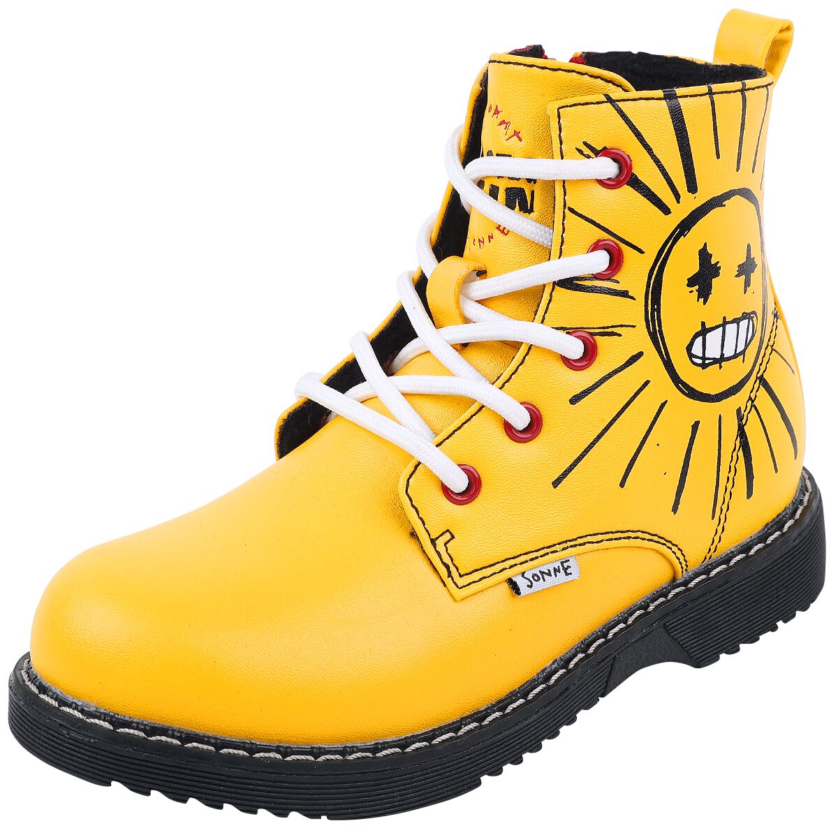 Levně Rammstein Sonne Dětské boty žlutá