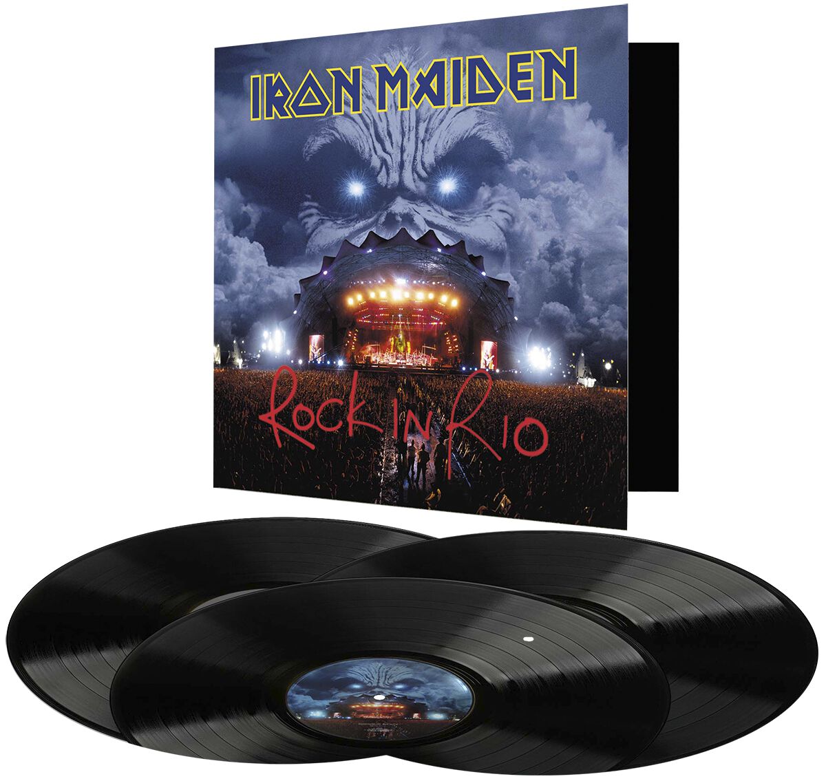 Image of Iron Maiden Rock In Rio 3-LP Standard