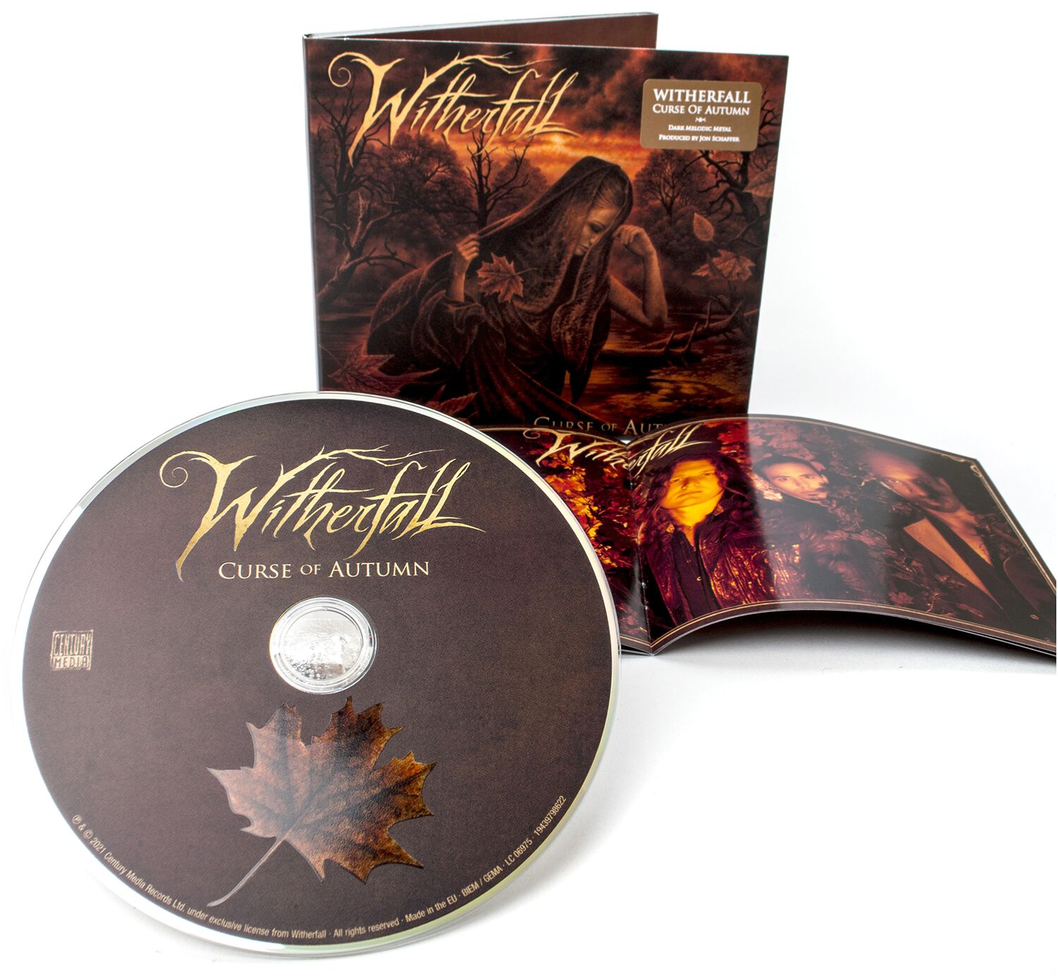 Image of Witherfall Curse of autumn CD Standard
