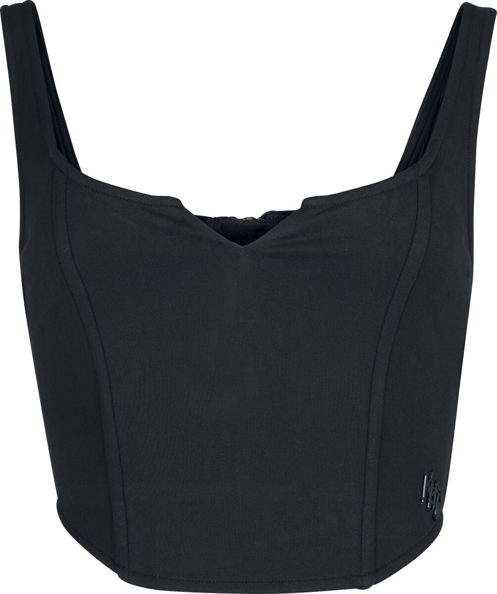 KIHILIST by KILLSTAR - Gothic Korsett - Acheris Corset - M bis XXL - für Damen - Größe XXL - schwarz