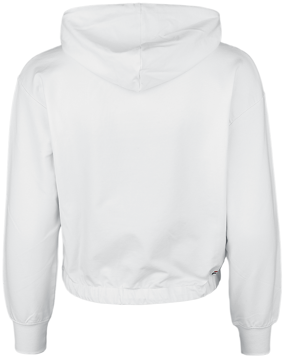 Fila Burdur Cropped Hoody Kapuzenpullover weiß