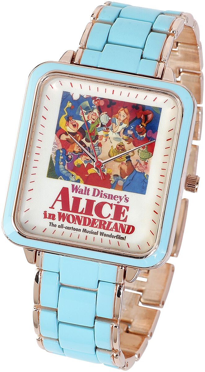 Alice im Wunderland Characters Armbanduhren multicolor