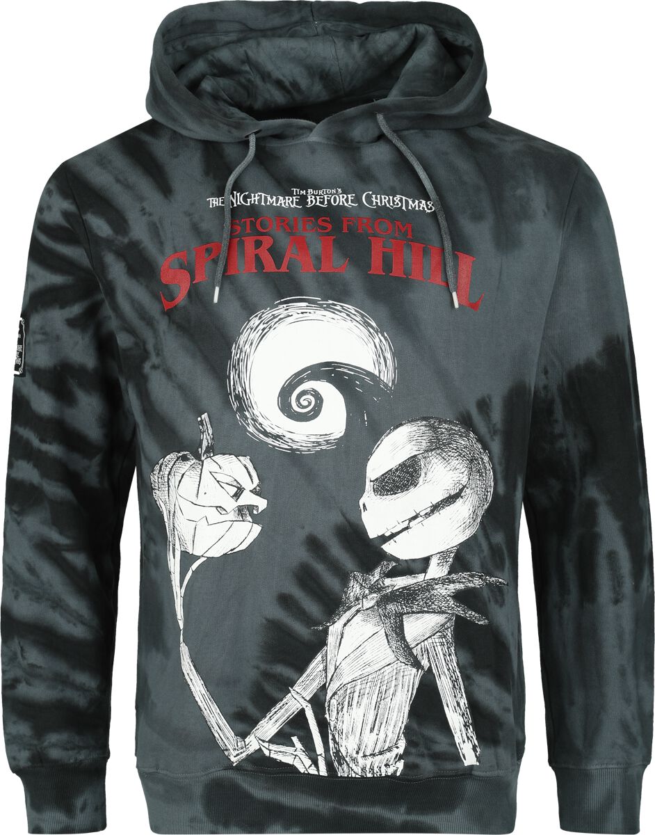 The Nightmare Before Christmas - Disney Luvtröja - Stories From Spiral Hill - S XXL - för Herr - grå