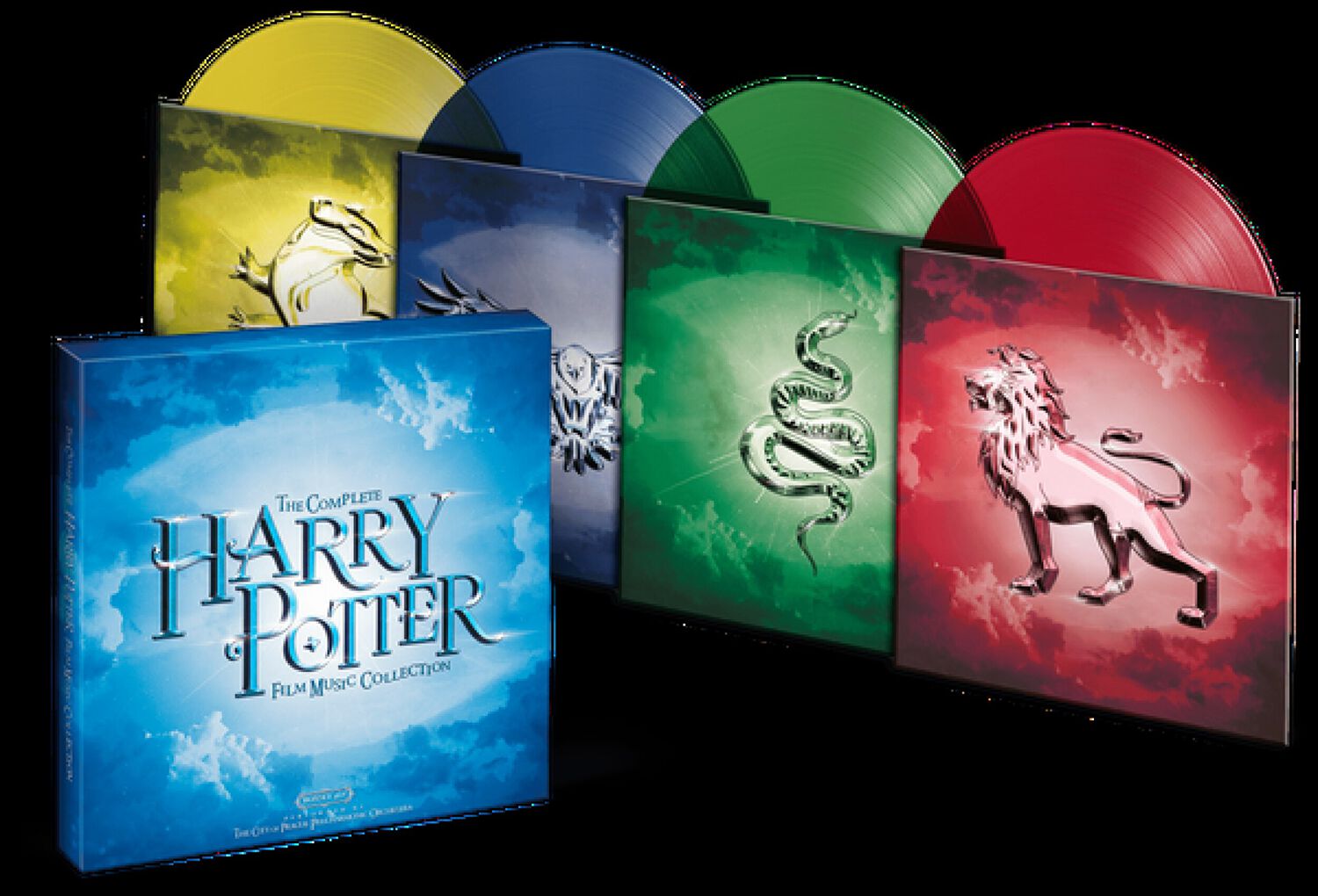 Image of Harry Potter The complete Harry Potter Film Music Collection 4-LP farbig