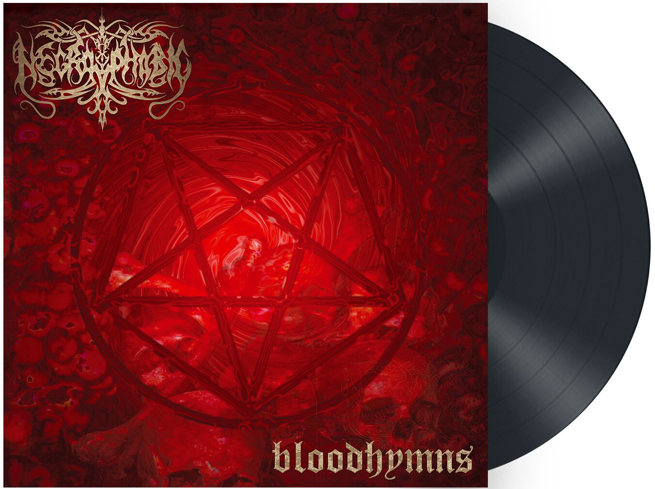 Necrophobic Bloodhymns LP schwarz