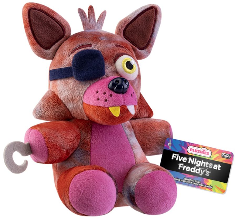 Five Nights At Freddy’s Funko Plush – Foxy (Tie Dye) Figur Plüschfigur multicolor
