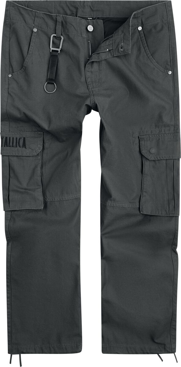 Pantaloni modello cargo  di Metallica - EMP Signature Collection - Uomo - grigio scuro