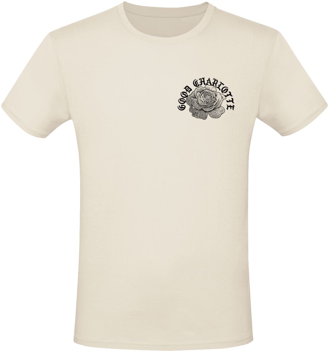 Good Charlotte T-Shirt - Maryland - S bis 3XL - für Männer - Größe S - natur  - Lizenziertes Merchandise!
