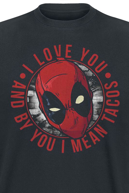 Filme & Serien Superheroes Taco Love | Deadpool T-Shirt