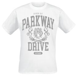 20 Years Crest, Parkway Drive, T-Shirt