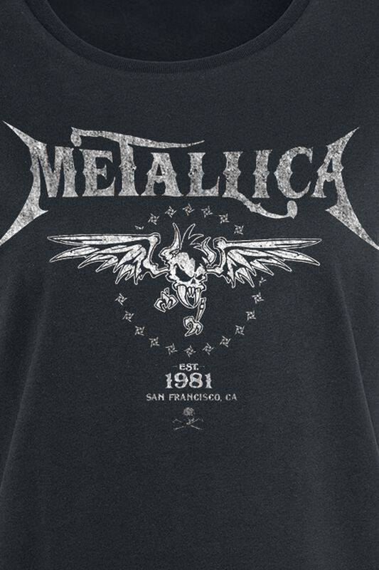 Band Merch Bekleidung Biker | Metallica T-Shirt
