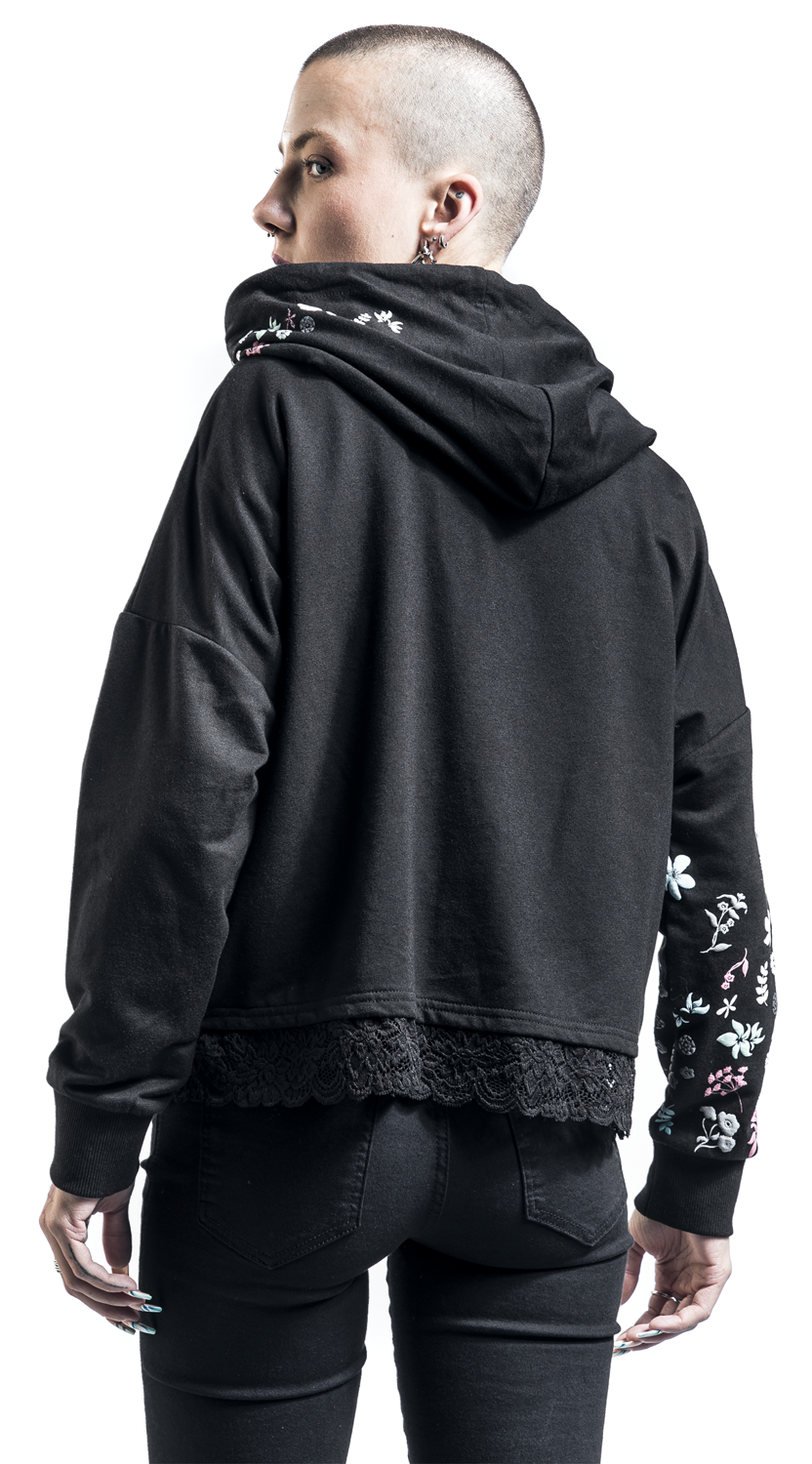 Peter Pan Tinker Bell Kapuzenjacke schwarz