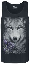 Wolf Roses, Spiral, Tank-Top