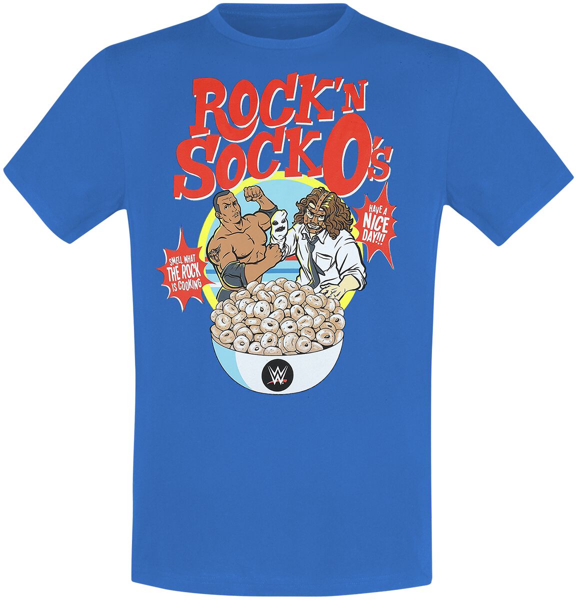 Funko WWE - Rock'n Socko's T-Shirt blue