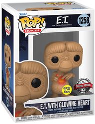 E.T. with Glowing Heart (GITD) Vinyl Figur 1258