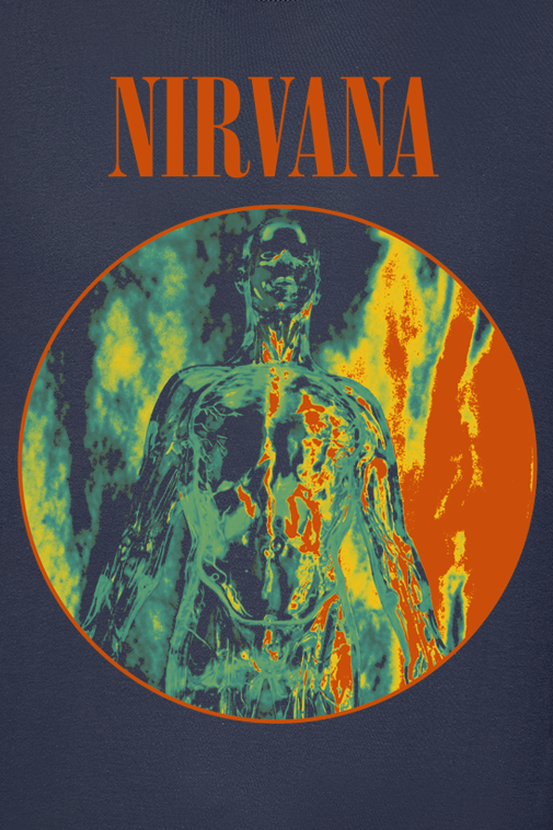 Nirvana Sliver T-Shirt blau