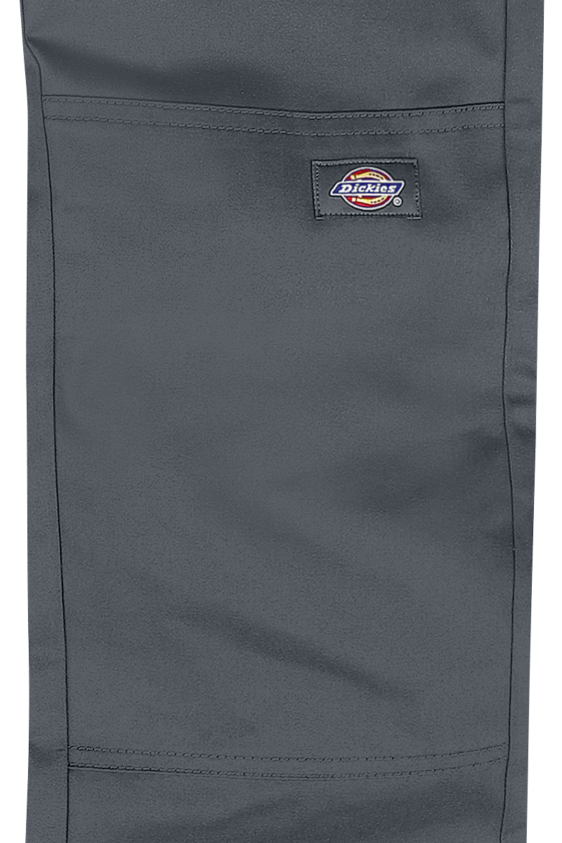Dickies Slim Skinny Double Knee Stoffhose grau