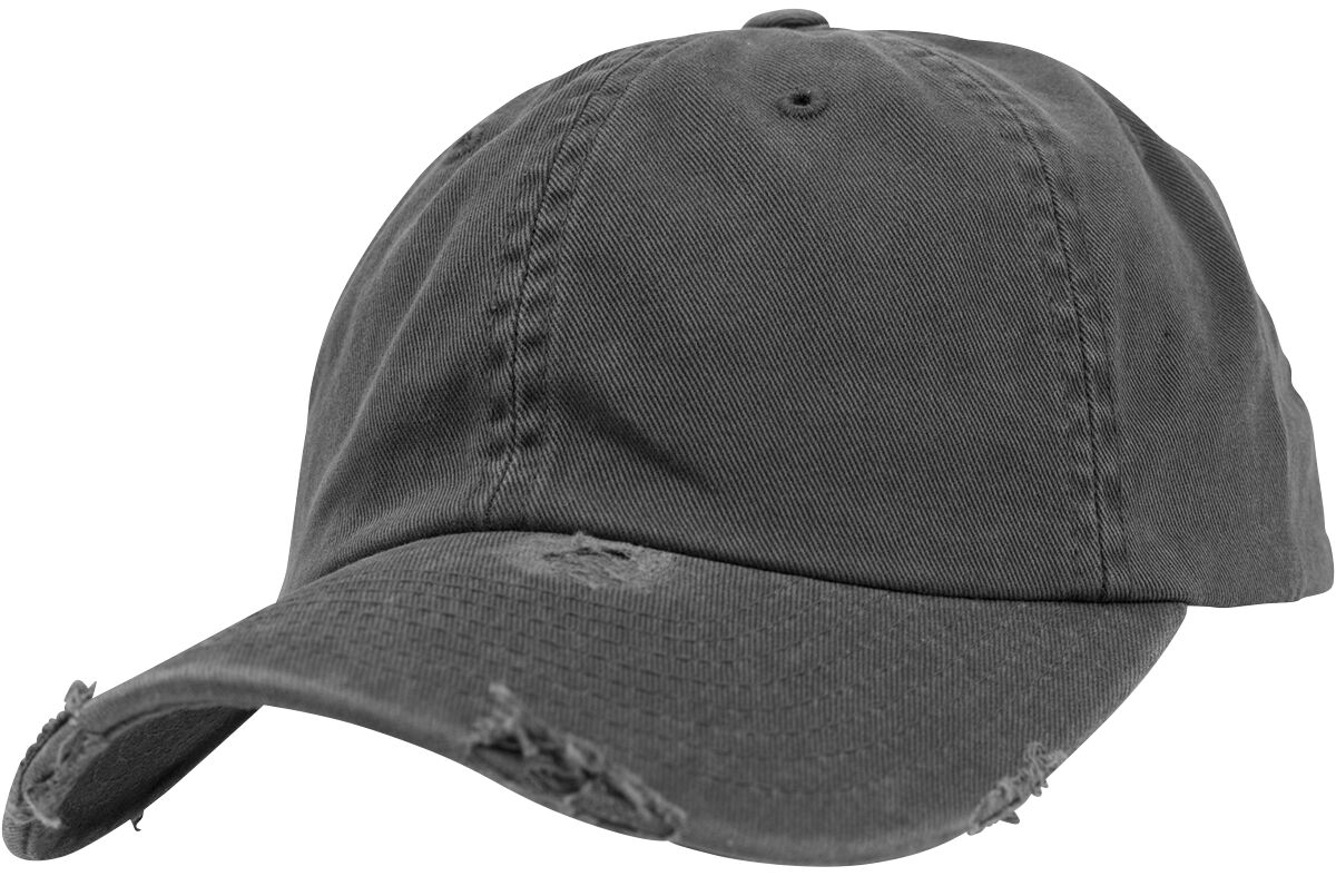 Image of Cappello di Flexfit - Low Profile Destroyed Cap - Unisex - grigio scuro