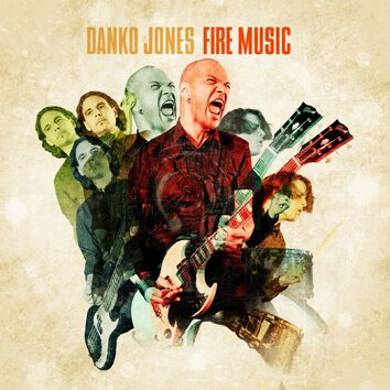 Danko Jones Fire music LP multicolor