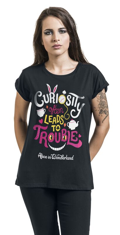Frauen Bekleidung Trouble | Alice im Wunderland T-Shirt