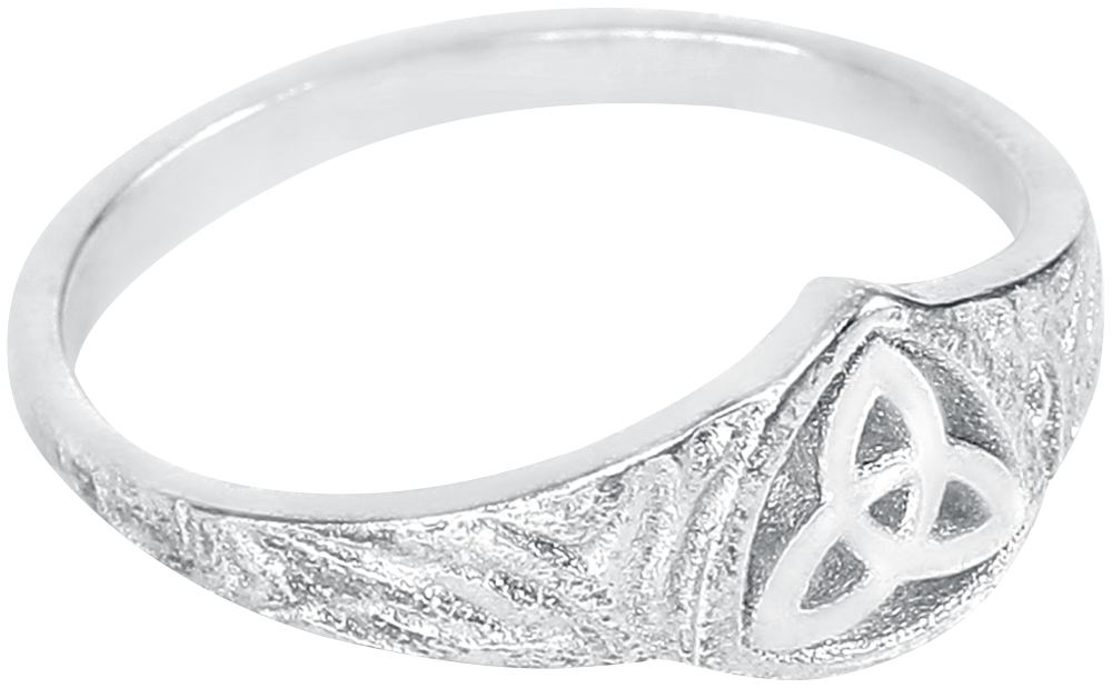 Cloud Factory Celtic Knot Ring silberfarben