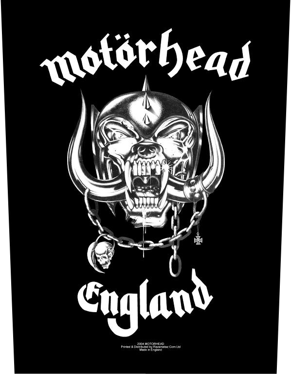 Motörhead - England - Patch - multicolor