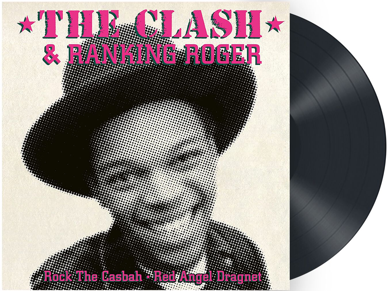 The Clash & Ranking Roger - Rock the Casbah SINGLE multicolor