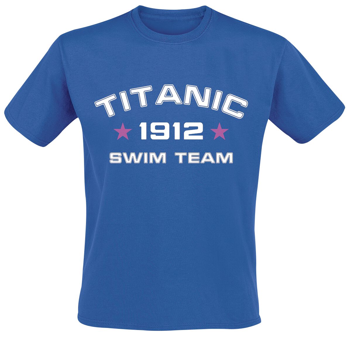 Levně Sprüche Titanic Swim Team Tričko královská modrá