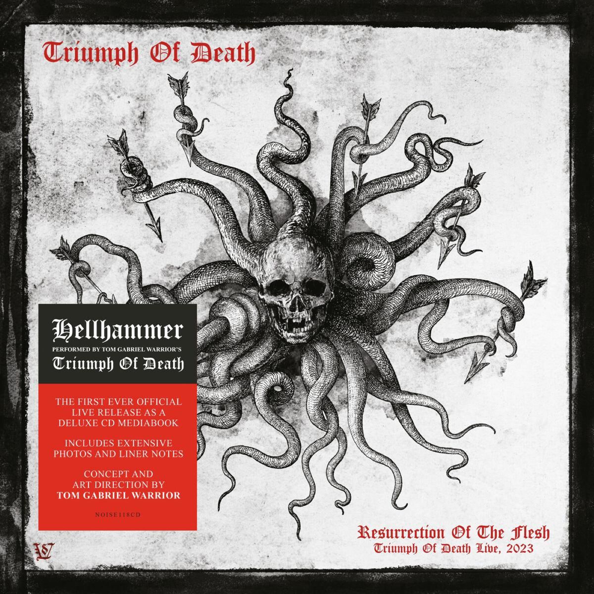 Triumph Of Death Resurrection of the flesh CD multicolor