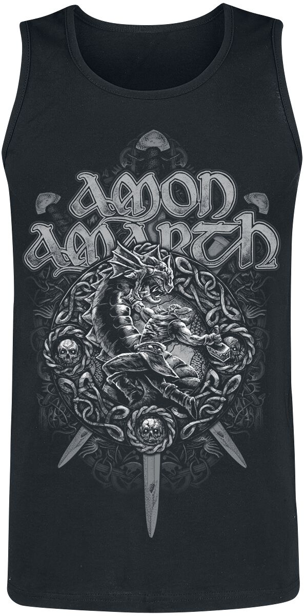Amon Amarth Ragnarok Tank-Top schwarz in M