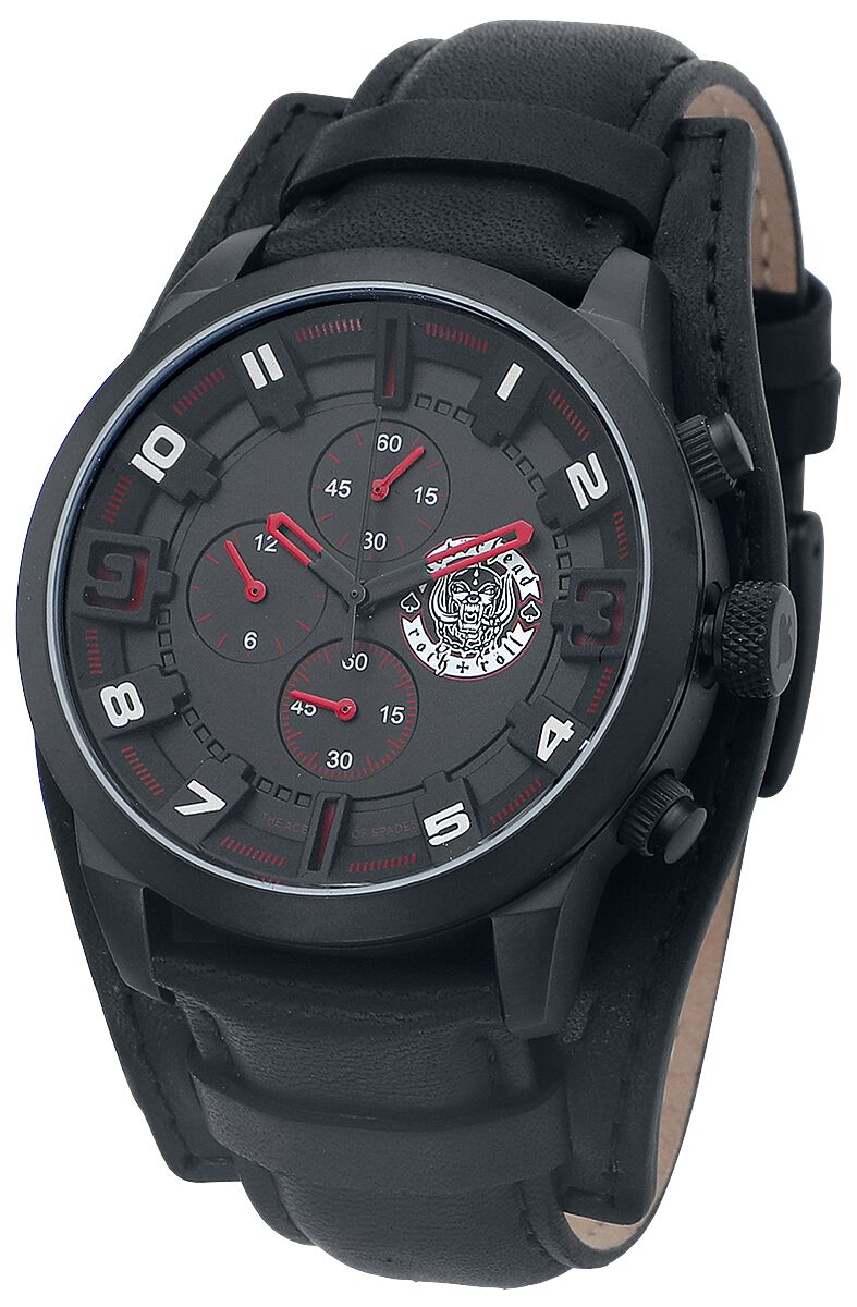 Motörhead Warpig Armbanduhren schwarz rot – 39.48% Rabatt Motörhead Warpig Armbanduhren schwarz rot – 39.48% Rabatt