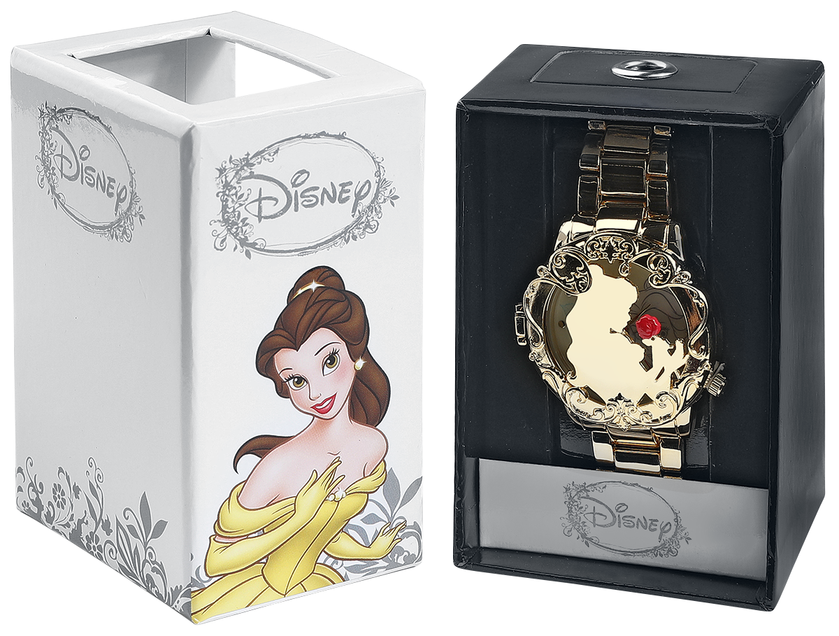 Die Schöne und das Biest Golden Belle Armbanduhren goldfarben