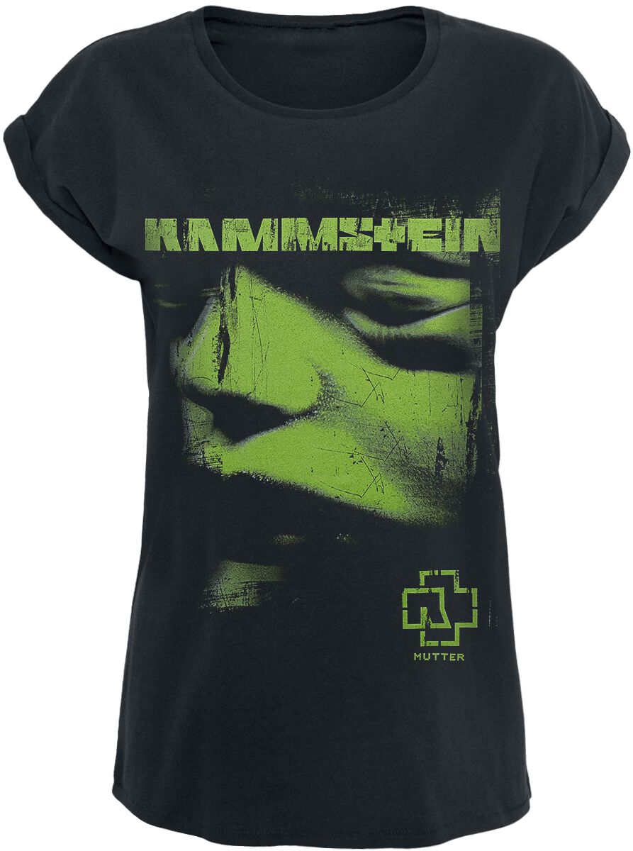 Rammstein T-Shirt - Mutter 2.0 - S bis XXL - für Damen - Größe M - schwarz  - Lizenziertes Merchandise!