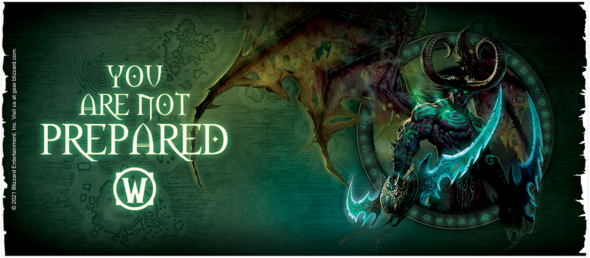 World Of Warcraft Illidan Tasse multicolor