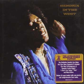 Image of Jimi Hendrix Hendrix in the west CD Standard