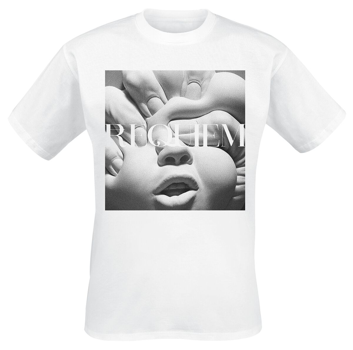 Image of Korn Requiem Album Cover T-Shirt weiß