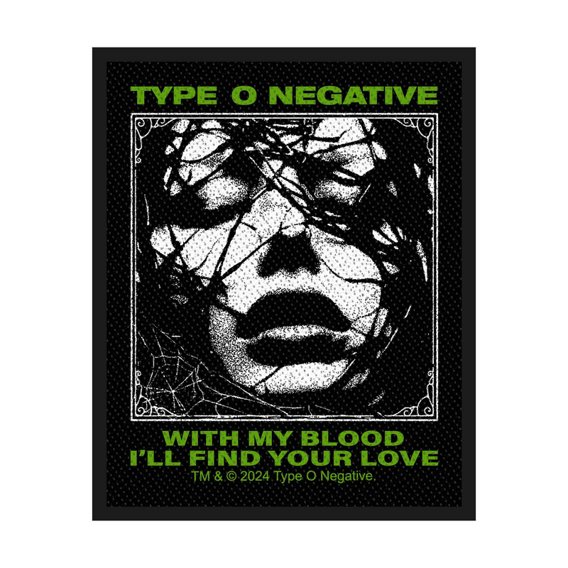Type O Negative  Patch - With My Blood - multicolour