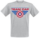 Civil War - Team Cap, Captain America, T-Shirt