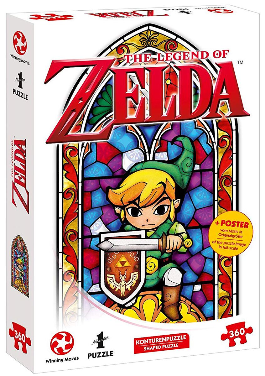 The Legend Of Zelda The Hero Of Hyrule Puzzle multicolor